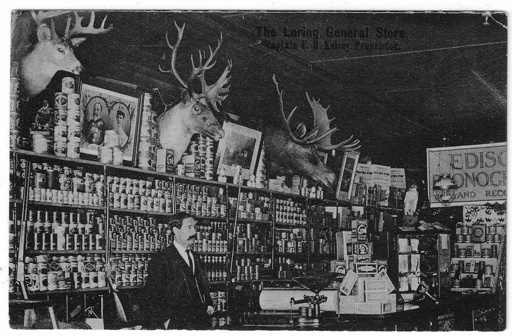 Loring General Store, Loring Ontario; About 1912 THE WALTERS POST
